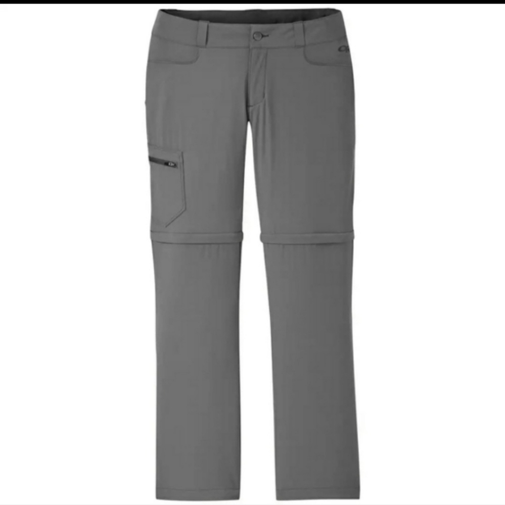 Outdoor research women's ferrosi convertible gray pant hiking